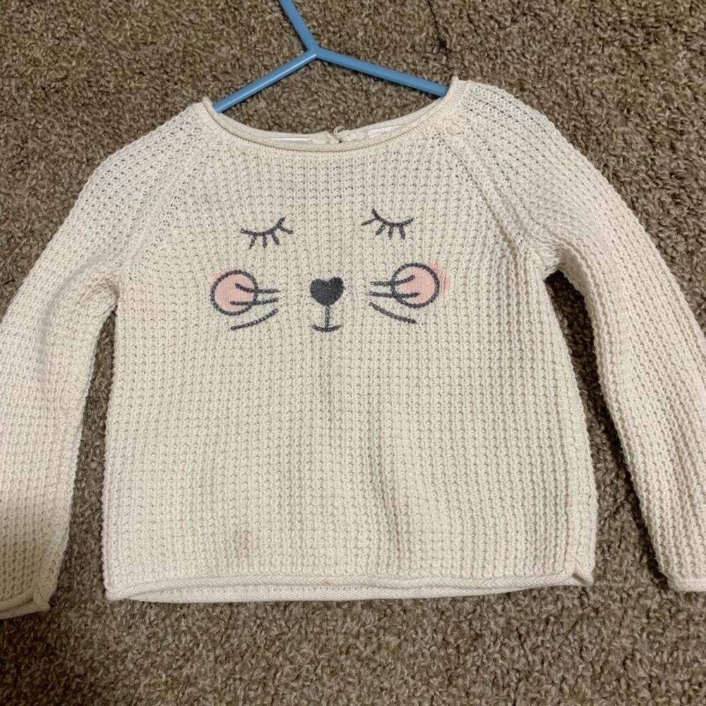 Cute kitty sweater